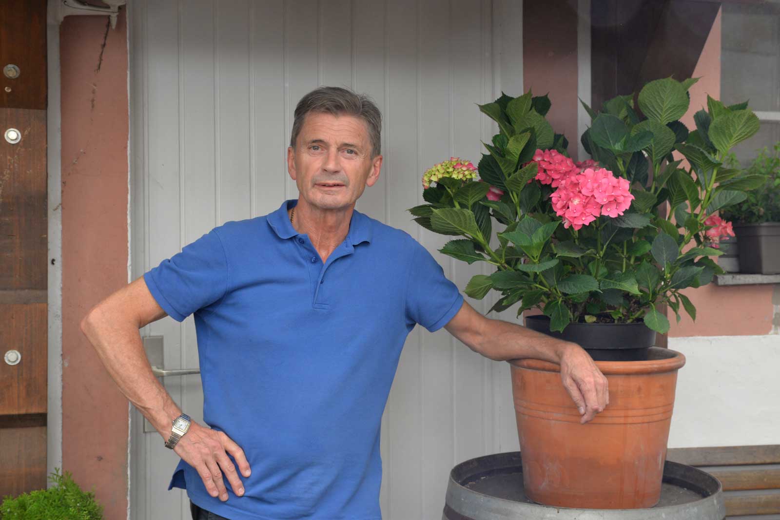 Anton Weissenbacher, Wirt im Restaurant Dicker Mann und Gastgeber im Hotel Blauer Krebs.